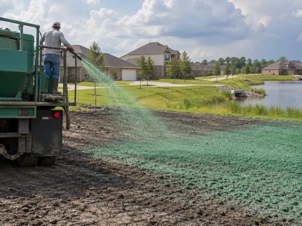 New Yard Hydroseeding in Houston, TX